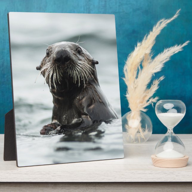 Wise Otter Plaque (Side)