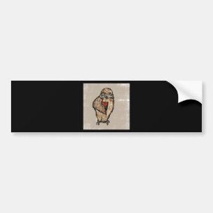 Wise Owl Bumper Sticker