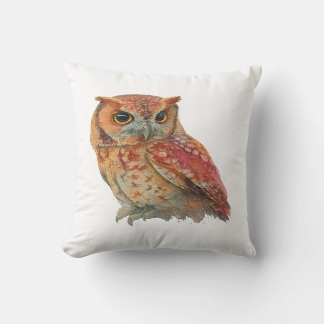 Wise Owl Cushion (Front)