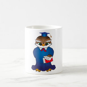 Wise Owl Graduation Cute Scholar Bird Coffee Mug