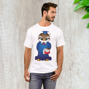 Wise Owl Graduation Cute Scholar Bird T-Shirt