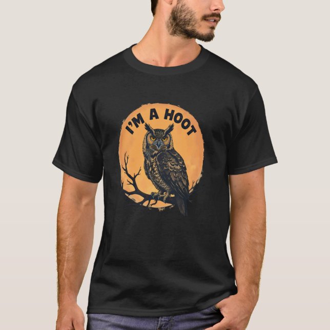 Wise Owl I'm a Hoot T-Shirt (Front)