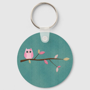 Wise Owl Key Ring