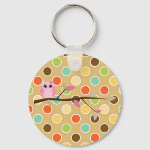 Wise Owl Key Ring