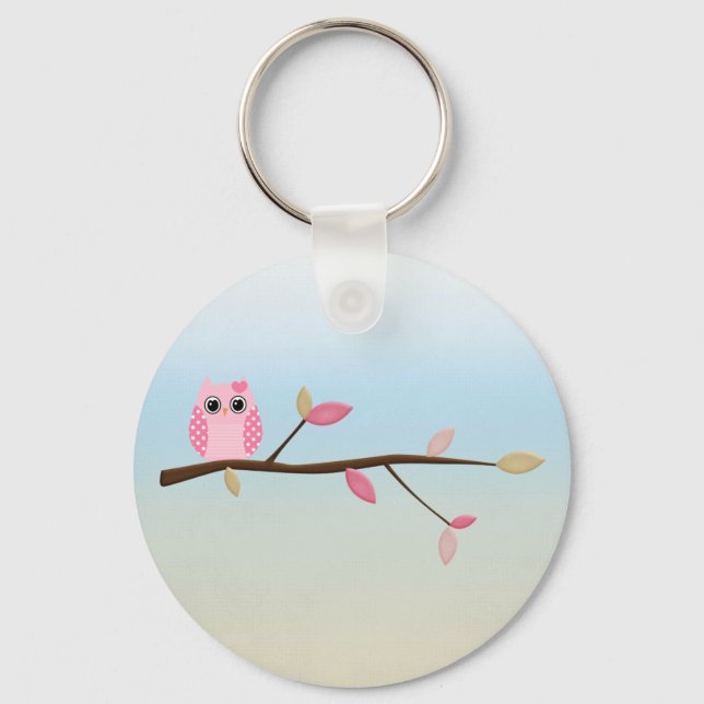 Wise Owl Key Ring (Front)