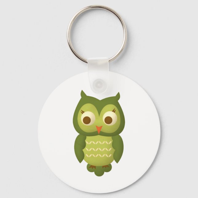 Wise Owl Key Ring (Front)