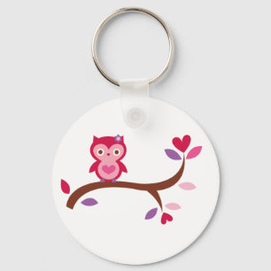 Wise Owl Key Ring