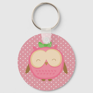 Wise Owl Key Ring