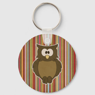 Wise Owl Key Ring