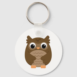 Wise Owl Key Ring