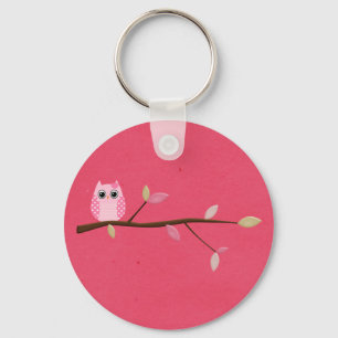 Wise Owl Key Ring