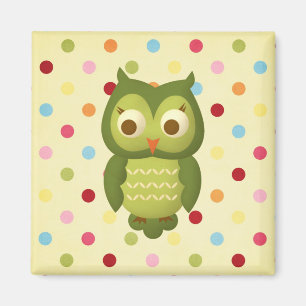 Wise Owl Magnet