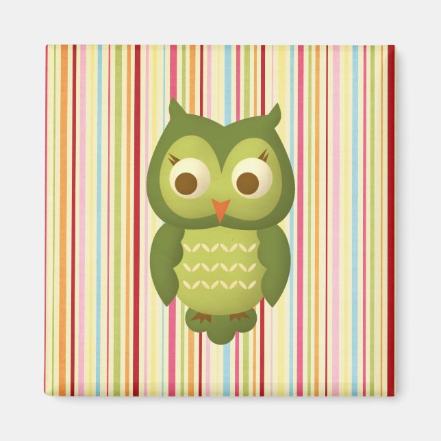 Wise Owl Magnet (Front)