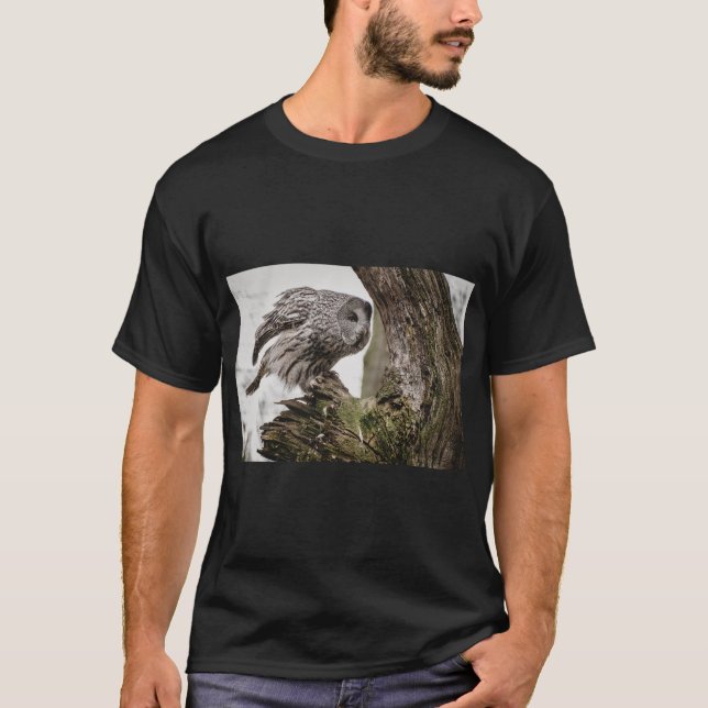 Wise Owl – Night Beauty T-Shirt (Front)