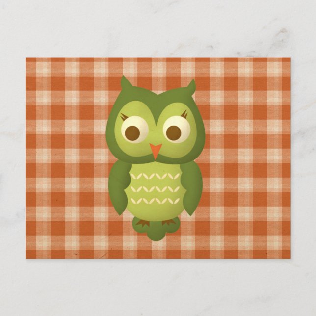 Wise Owl Postcard (Front)