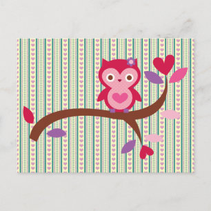 Wise Owl Postcard
