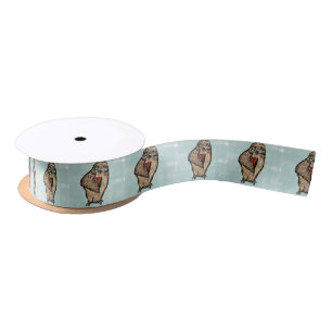 Wise Owl Satin Ribbon