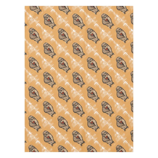 Wise Owl Tablecloth (Front)