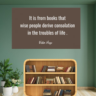 wise people quote in brown poster