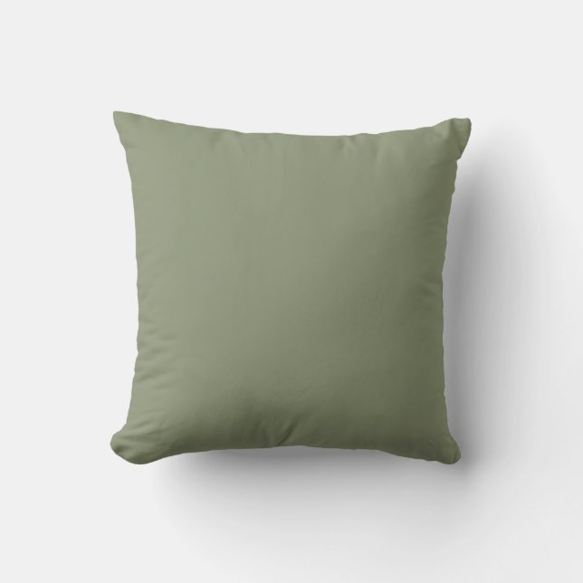 Wise Sage Throw Pillow (Front)