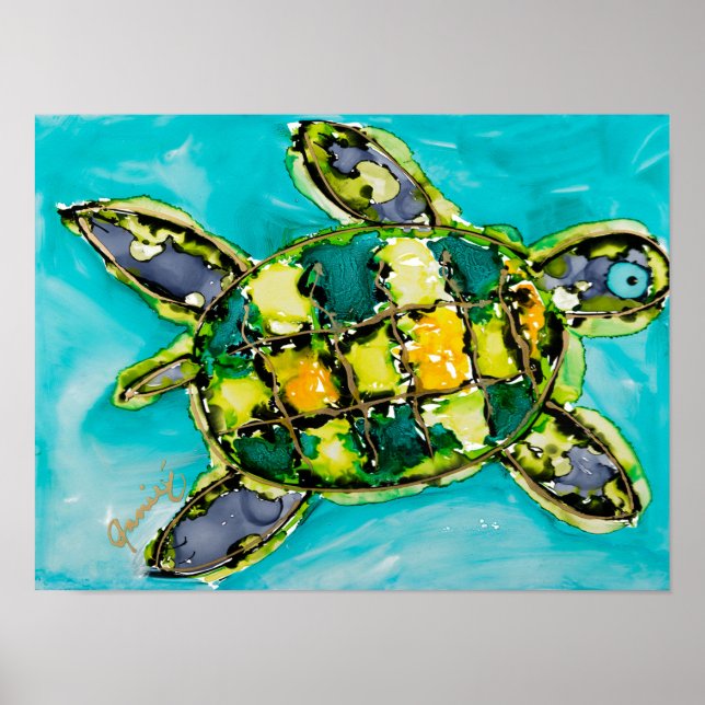 Wise Turtle Print Lovitude (Front)