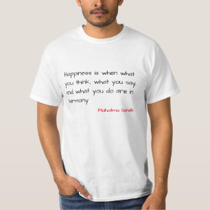 Wise Up Tee - "Happiness"