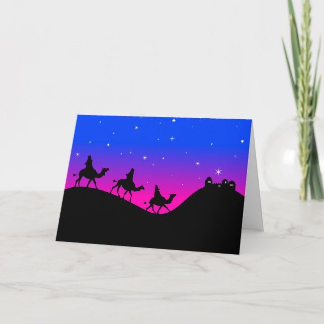 Wisemen Holiday Card (Front)