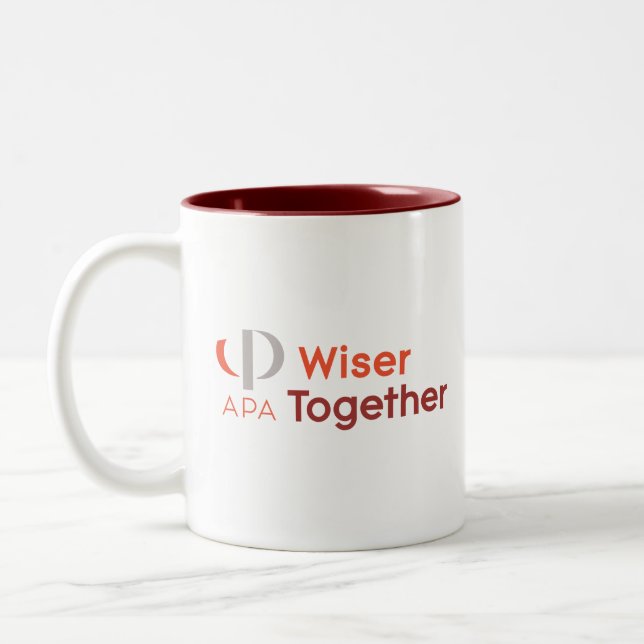 Wiser Together APA mug (Left)