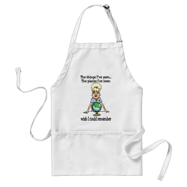 Wish I Could Remember Standard Apron (Front)