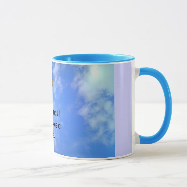 wish I was a kite. Mug (Right)