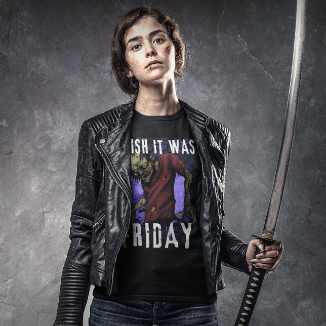 Wish it was friday halloween T-Shirt (Creator Uploaded)