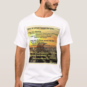 WISH T-shirt by Poet Adiela Akoo
