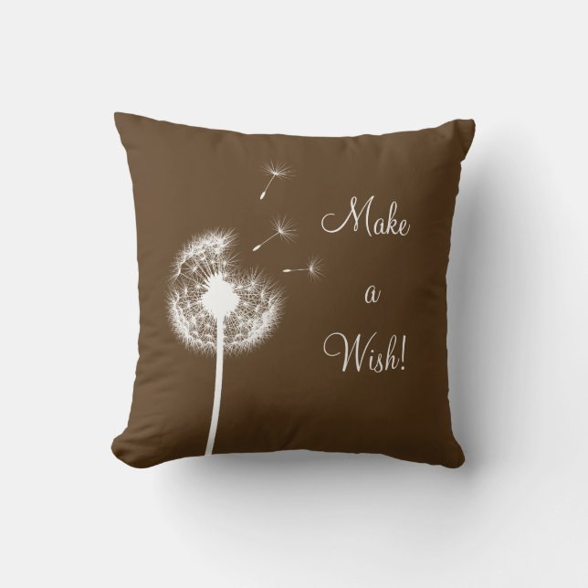 Wish Throw Pillow (Front)