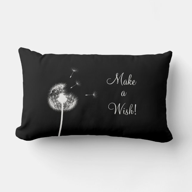 Wish Throw Pillow (Front)