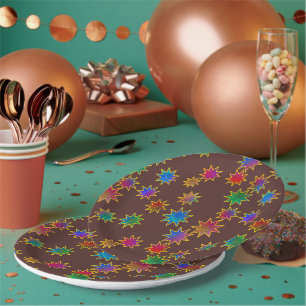 Wish Upon a Star in Iron Skies Paper Plate