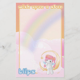 Wish upon a star stationery