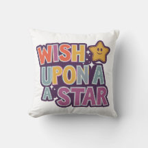 Wish Upon a Star Throw Pillow