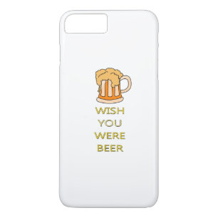 Wish you were beer funny design Case-Mate iPhone case