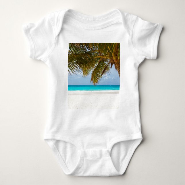 Wish you were here! baby bodysuit (Front)