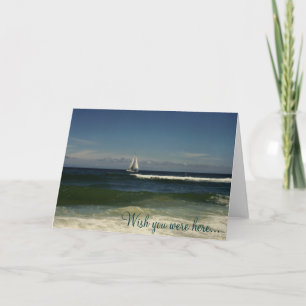 Wish You Were Here Card