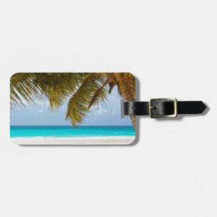 Wish you were here! luggage tag