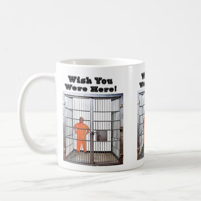 Wish You Were Here Mug, 11 oz Coffee Mug (Left)