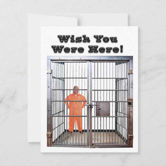Wish You Were Here Notecard (Front)