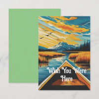 Wish You Were Here Personalise Your Text