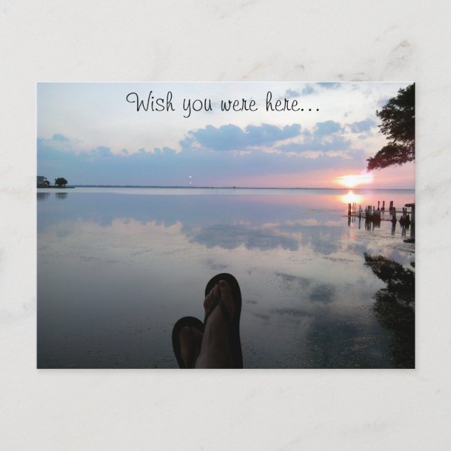 Wish you were here Post Card (Front)