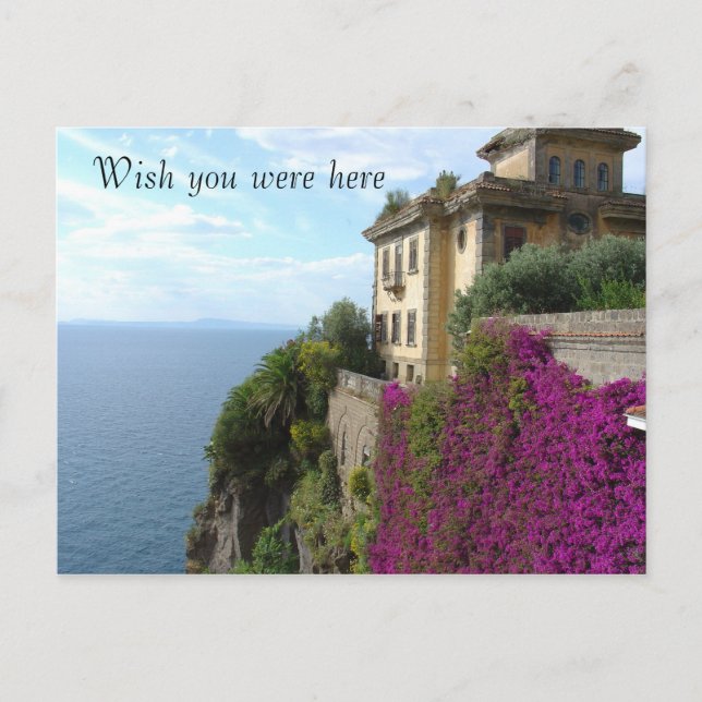 Wish you were here postcard (Front)
