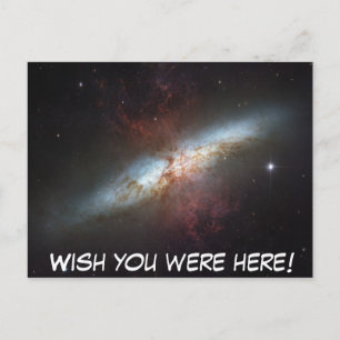 Wish you were here! postcard