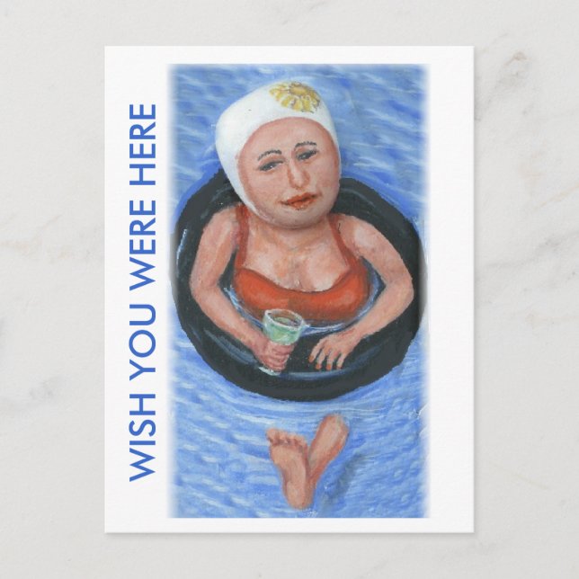 WISH YOU WERE HERE POSTCARD (Front)