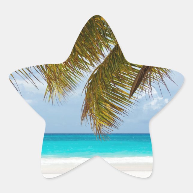 Wish you were here! star sticker (Front)