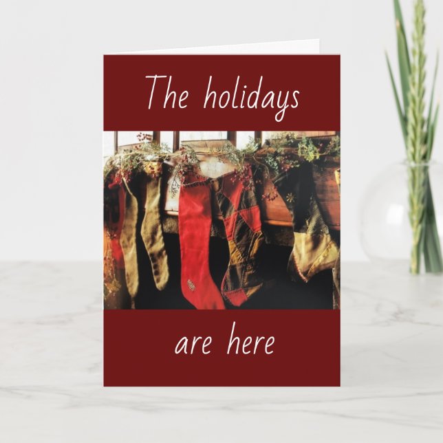 ***WISH YOU WERE NEAR AT CHRISTMAS*** MISS YOU CARD (Front)